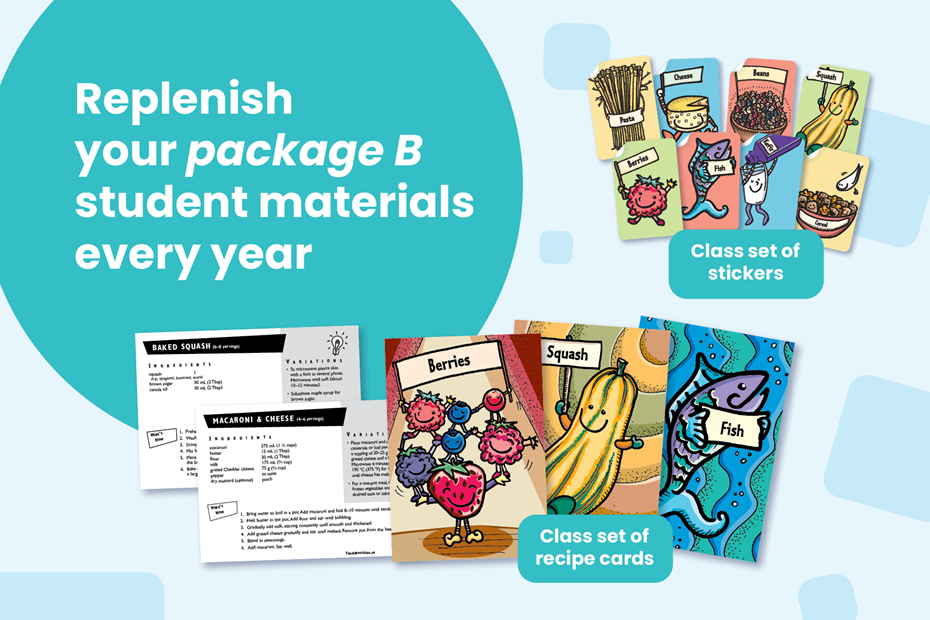 Food Explorers Student Resource Re-Order Package B